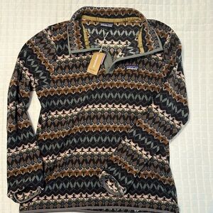 Patagonia Women’s Micro D Snap T Pullover- Size L- NWT